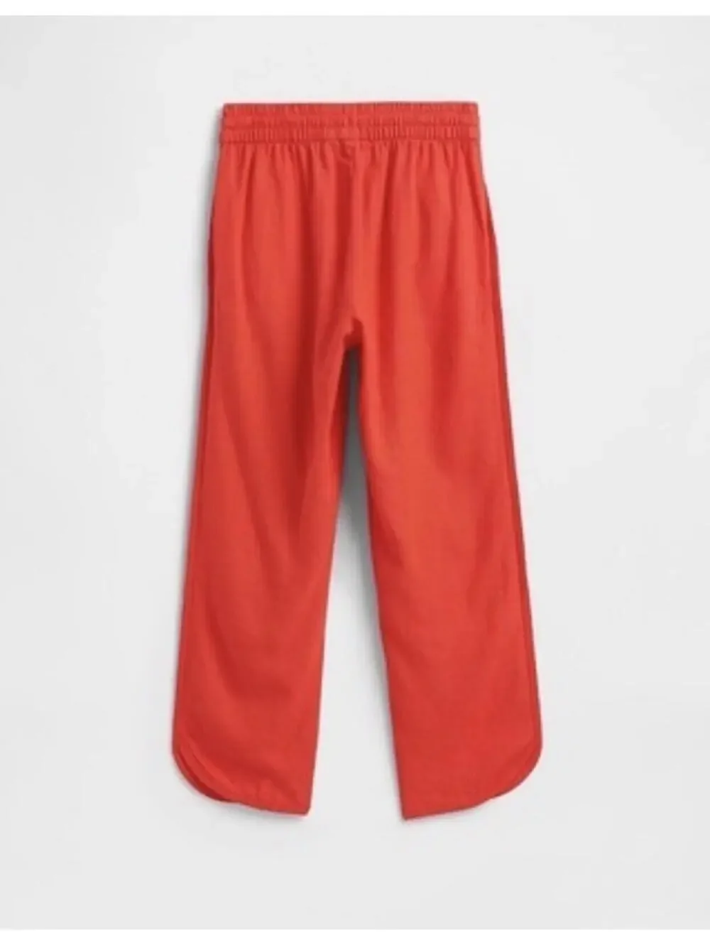 (RC) GAP Kids Pull-On Linen Blend Pants Poster Red XXL 14-16 NWOT Spring Summer